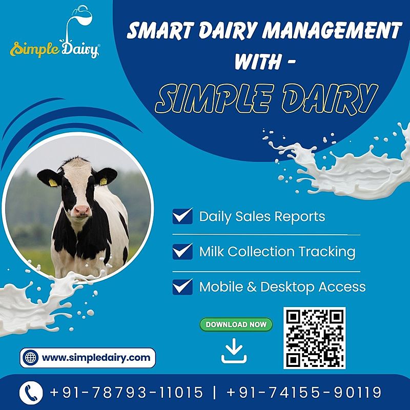 Best Dairy Management Software – Dairy Software | Smart Dairy Management With Simple Dairy