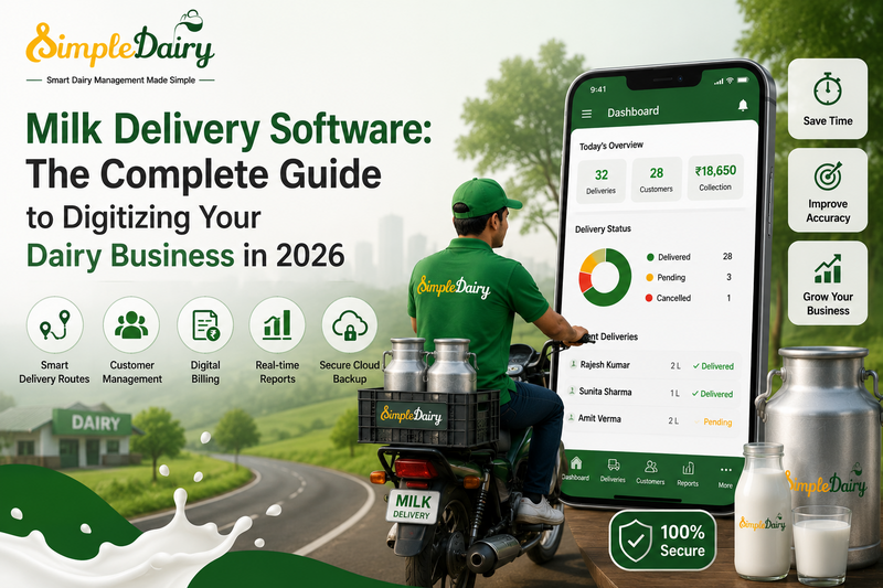 Milk Delivery Software: The Complete Guide to Digitizing Your Dairy Business in 2026